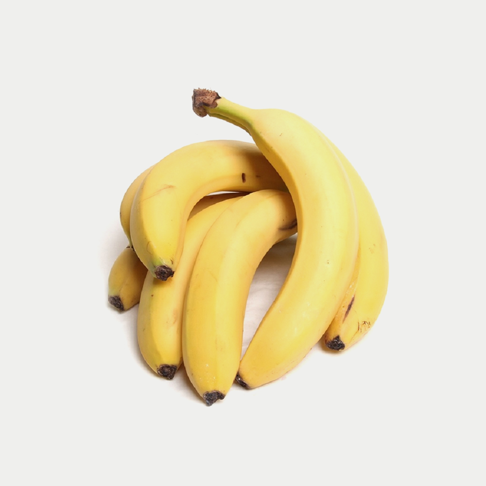Fresh Juicy Banana On White - Image 3